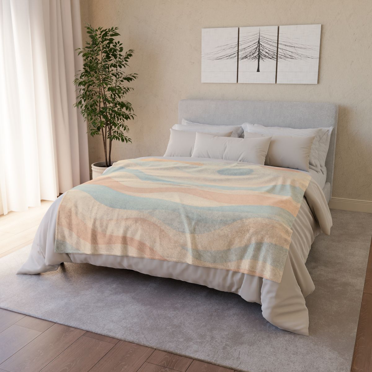 Dreamscape for Simple Elegant Bed Blanket
