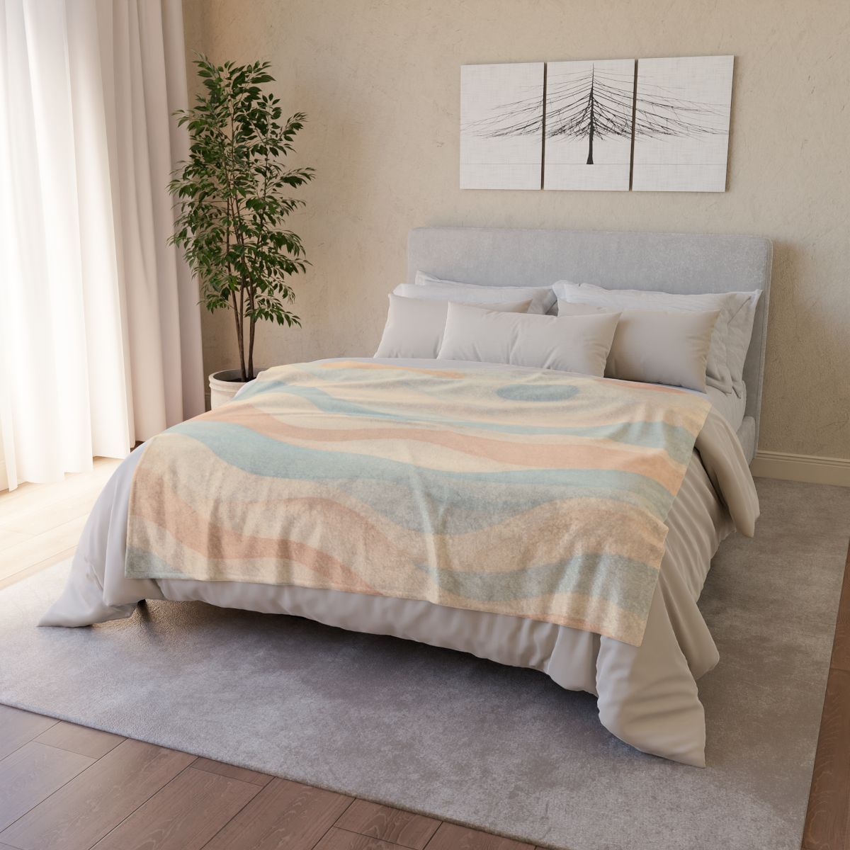 Dreamscape for Simple Elegant Bed Blanket