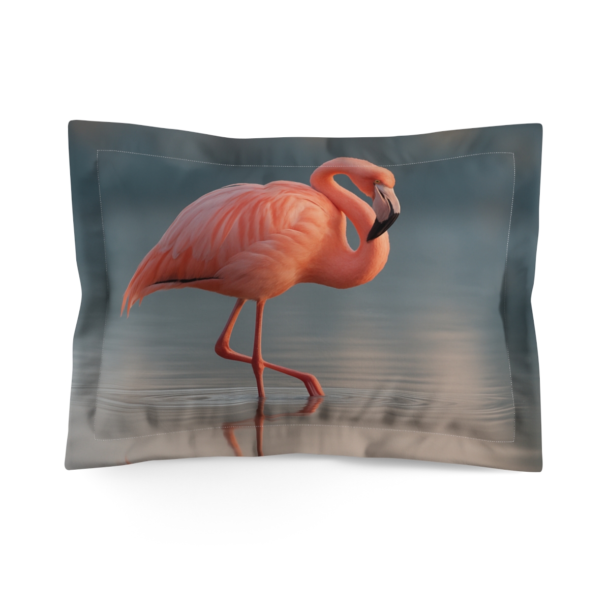 Mirror Blaze Flamingo soft plush pillows