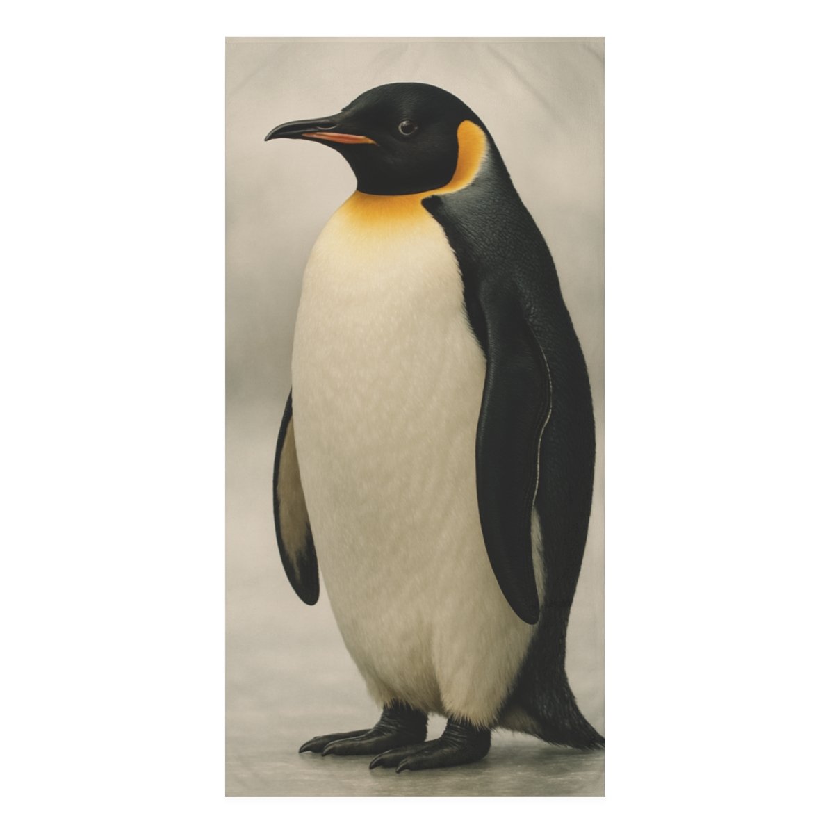 Mirror Calm Emperor Penguin trendy hand towels