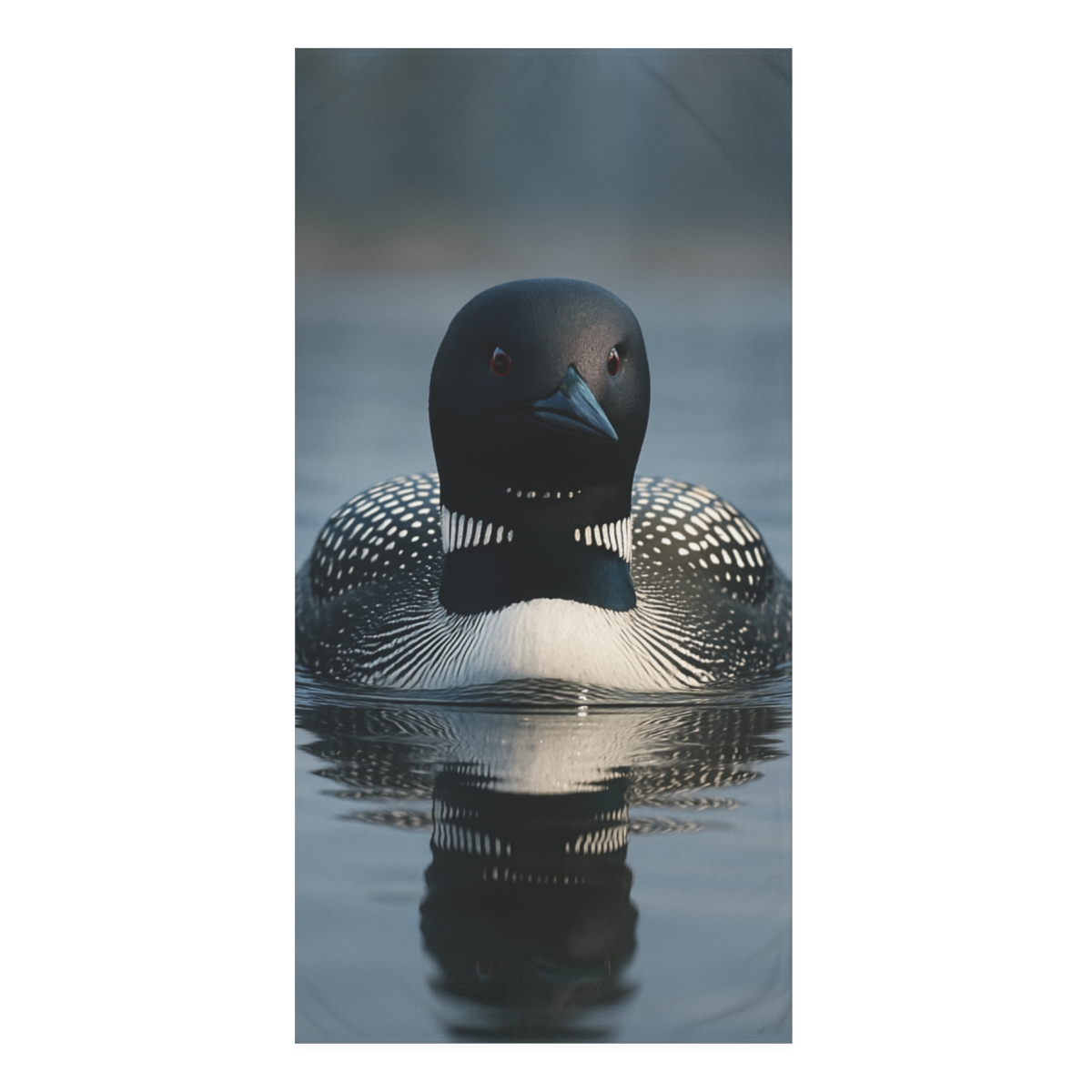 Mirror Wake Common Loon soft cotton towels