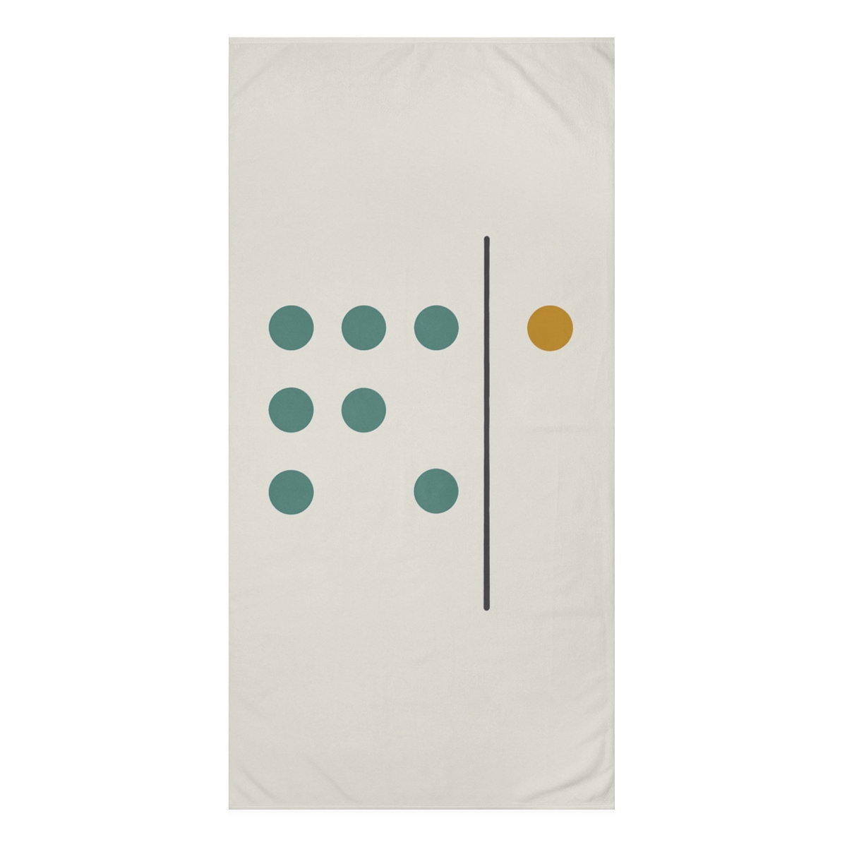 Missing Cell Dot Lattice personalized bath towels