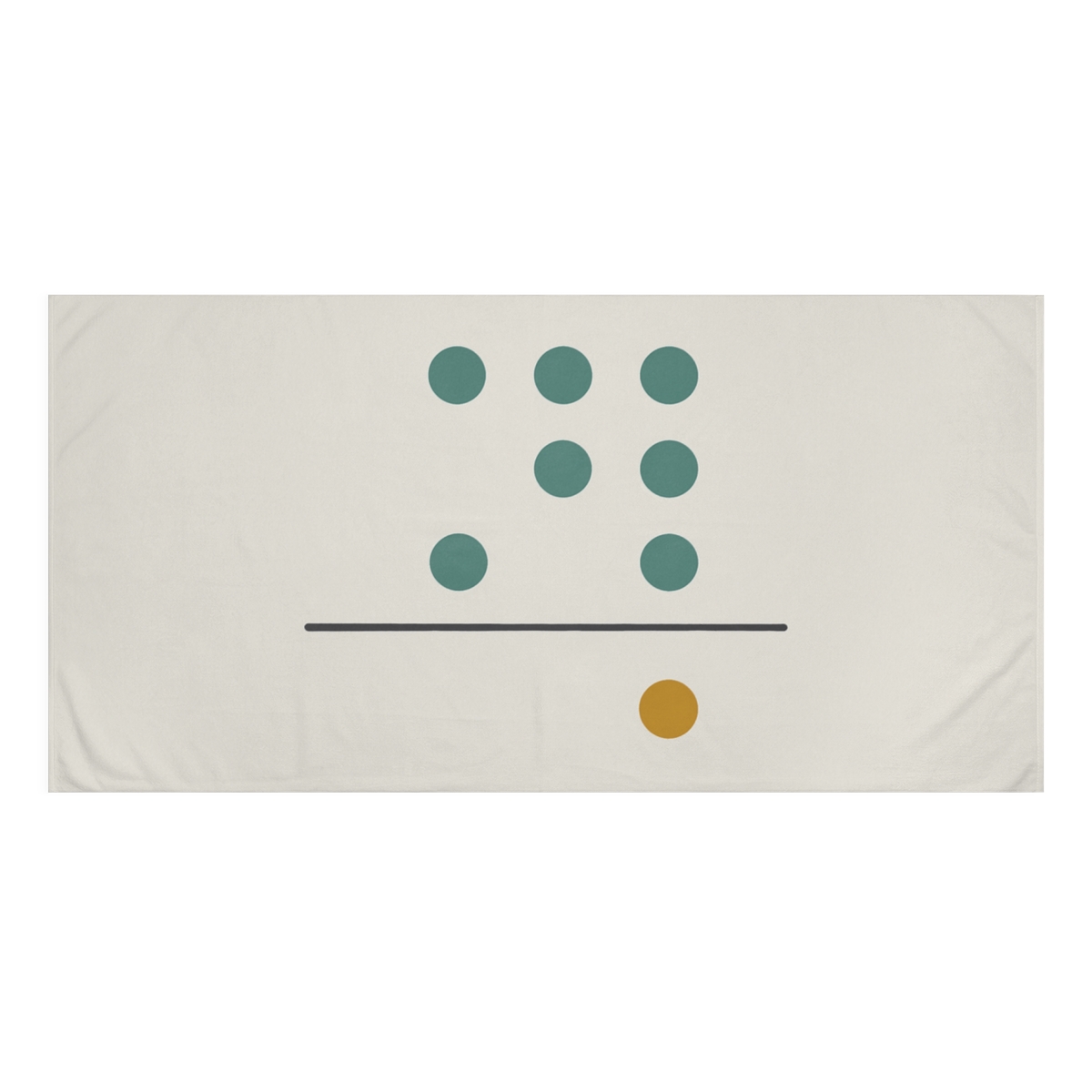 Missing Cell Dot Lattice personalized bath towels