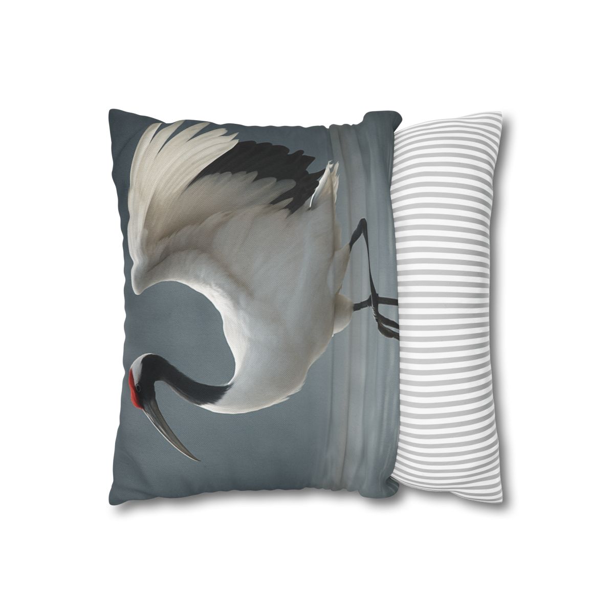 Mist Dancer Red Crowned Crane unique gift pillow cases
