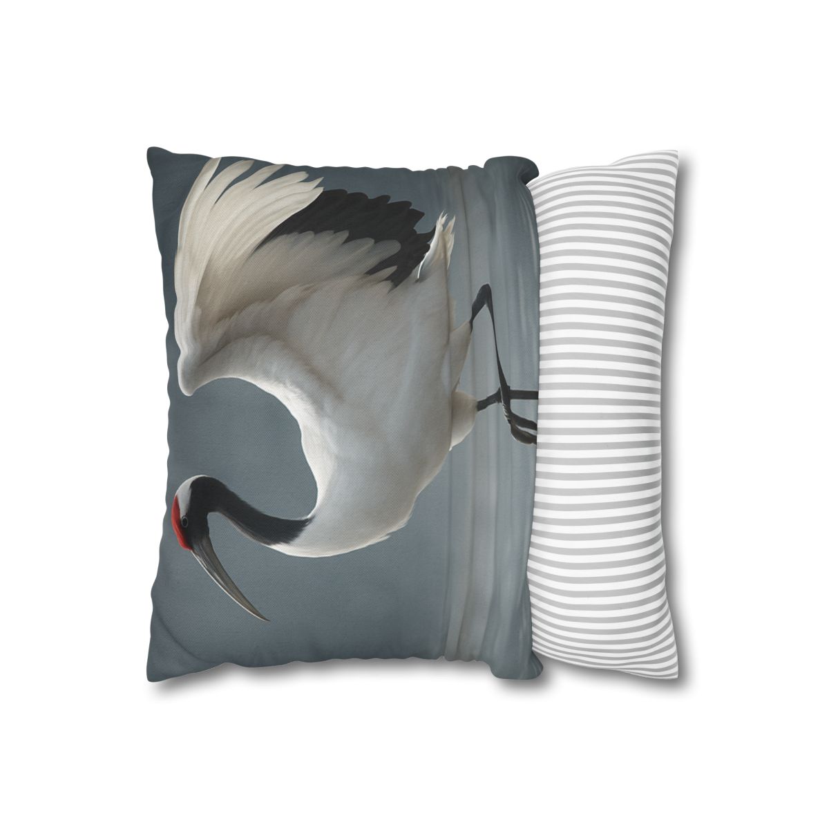 Mist Dancer Red Crowned Crane unique gift pillow cases