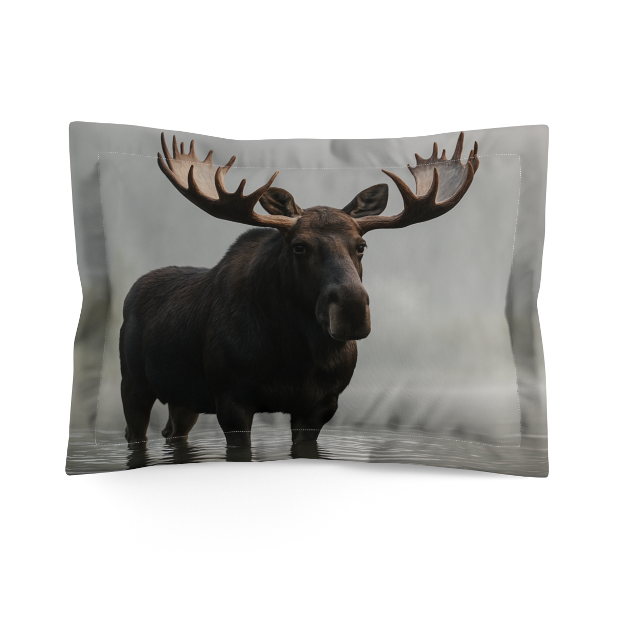 Mist Veil Moose soft plush pillows