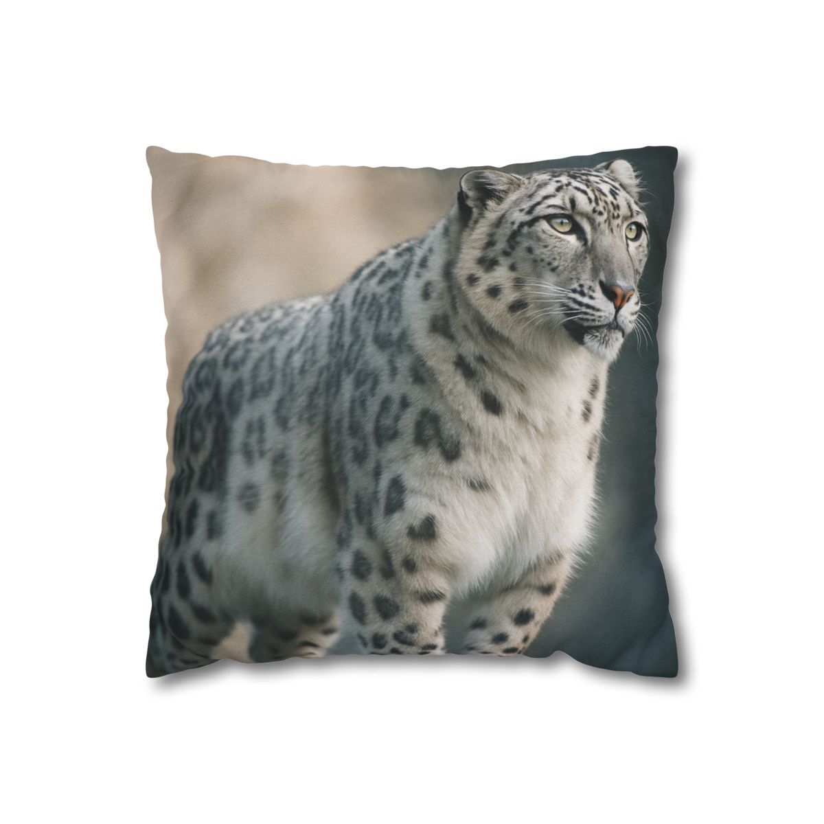 Mist Veil Snow Leopard comfortable bedding pillow covers