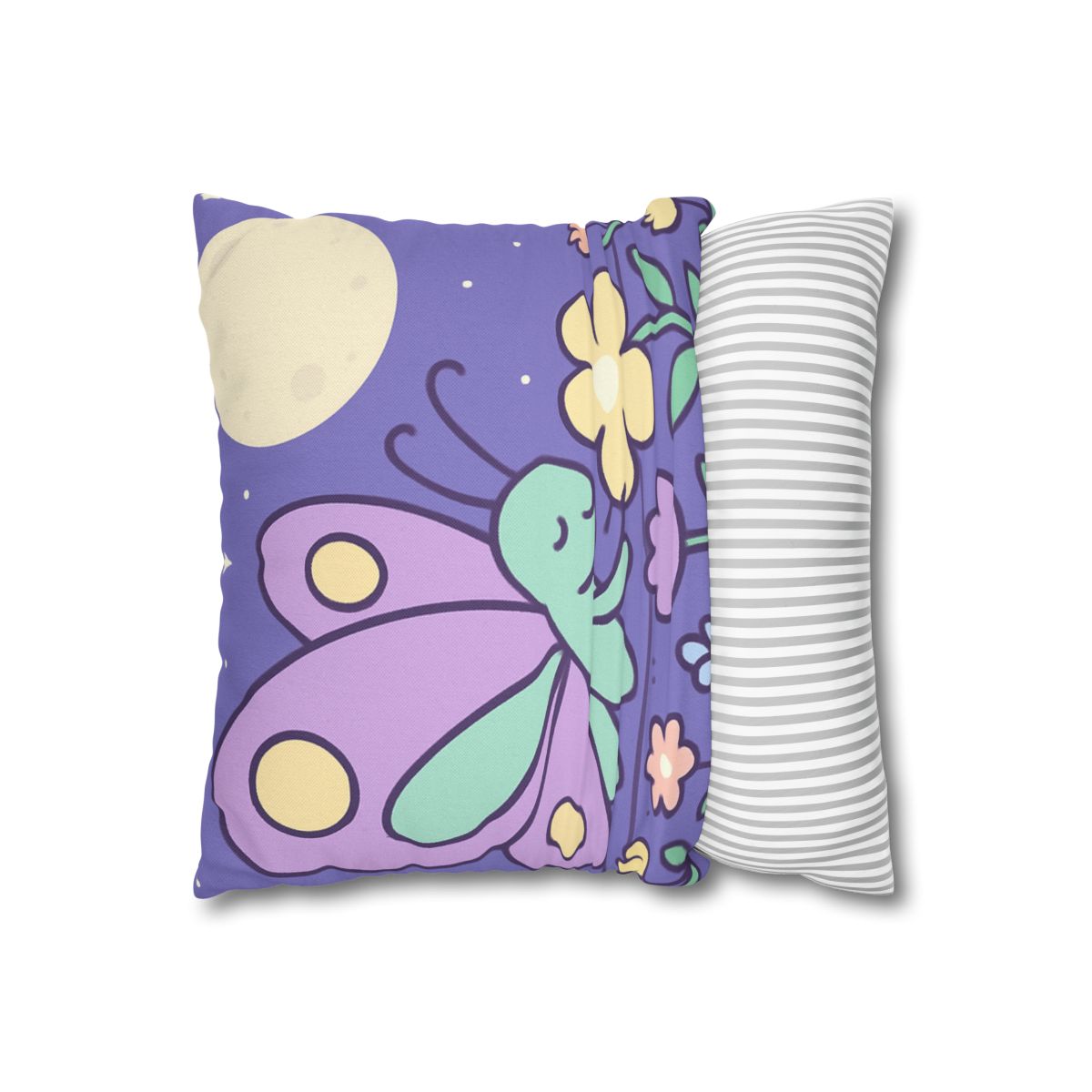 Moon Garden Butterfly designer print pillow cases
