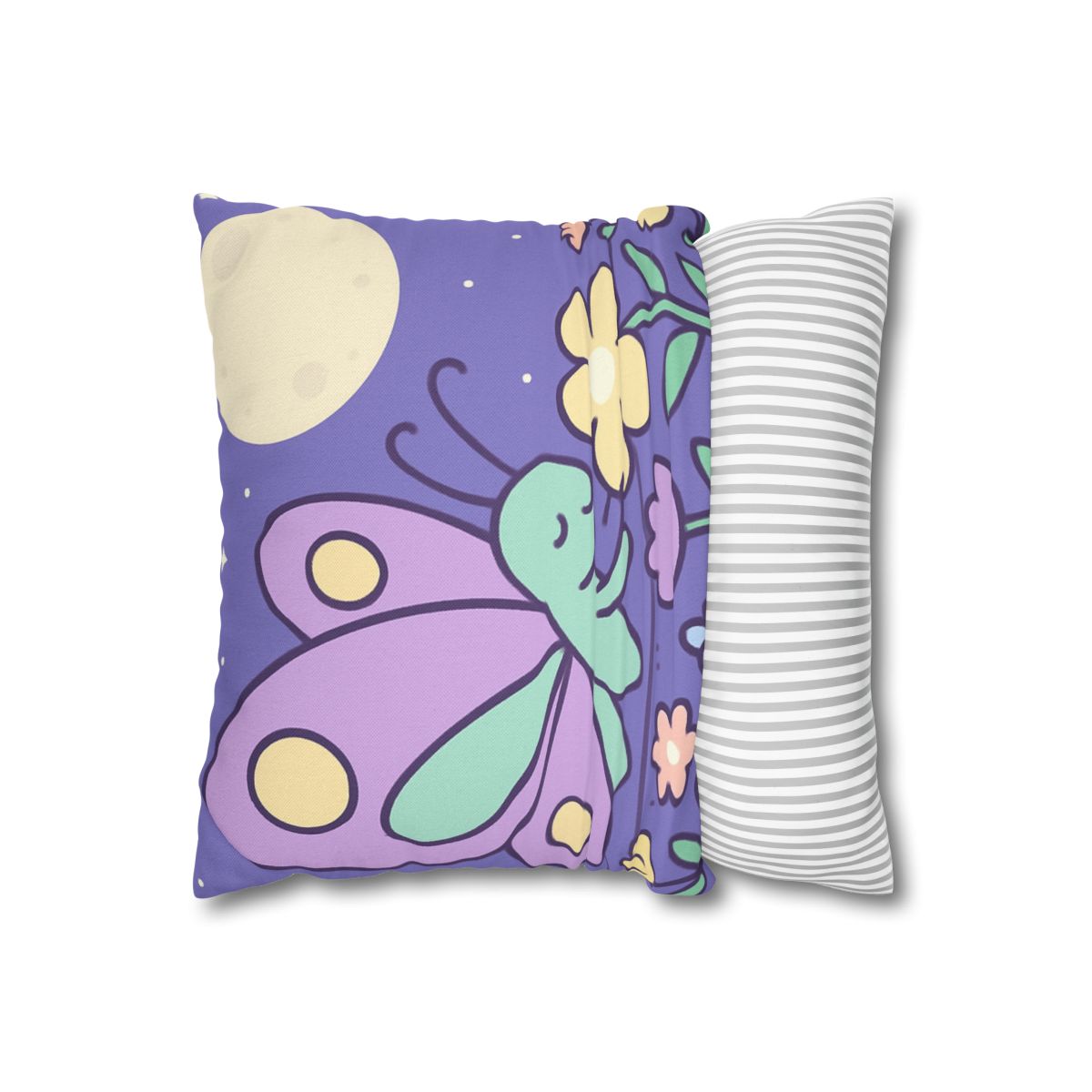 Moon Garden Butterfly designer print pillow cases
