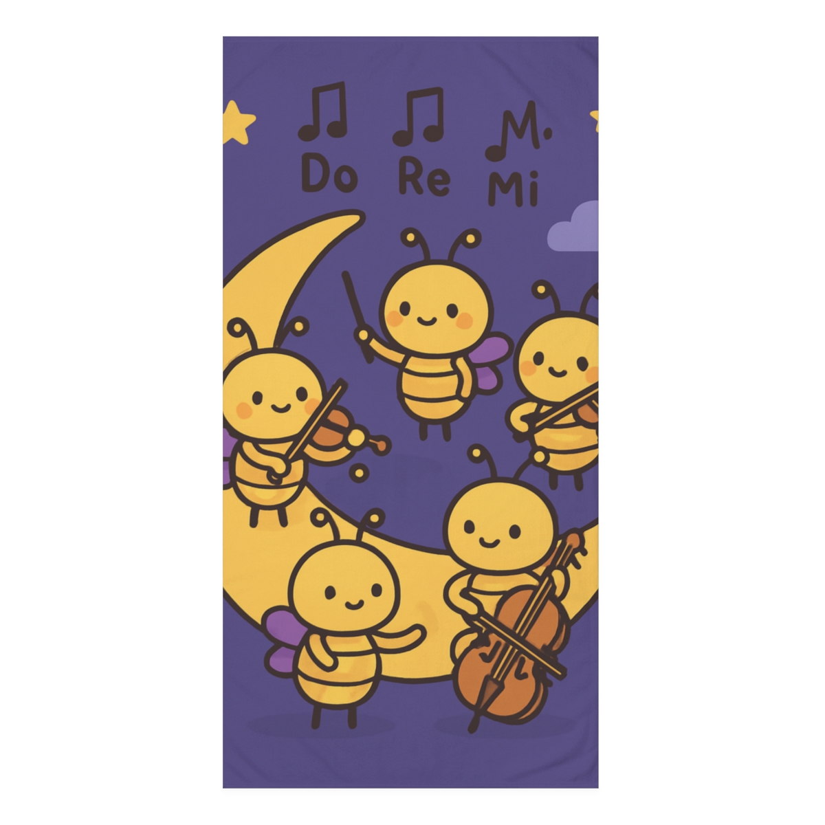 Moon Garden Firefly Orchestra comfortable face towels