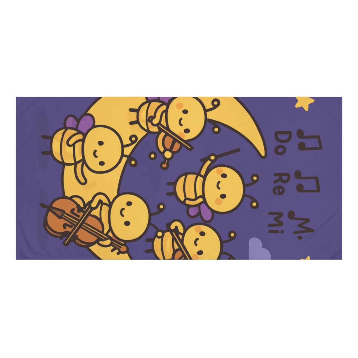 Moon Garden Firefly Orchestra comfortable face towels