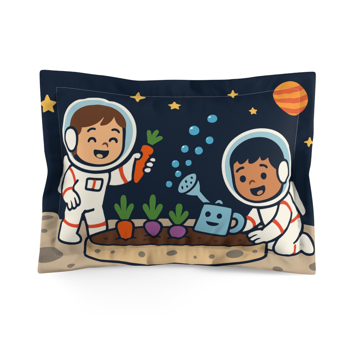 Moon Gardeners And The Crater Carrot Patch soft plush pillows