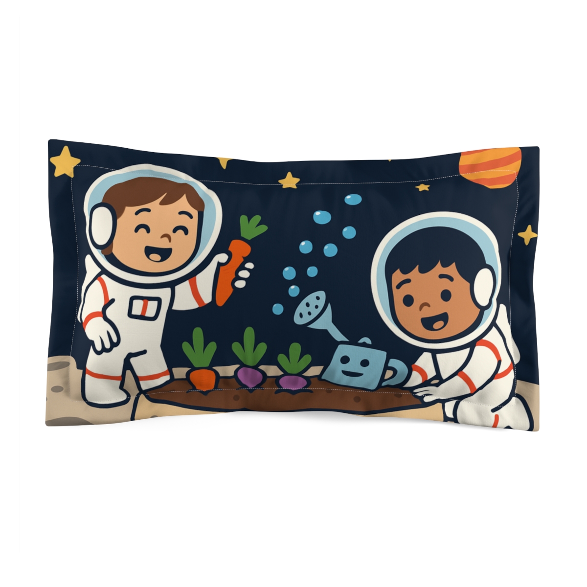 Moon Gardeners And The Crater Carrot Patch soft plush pillows