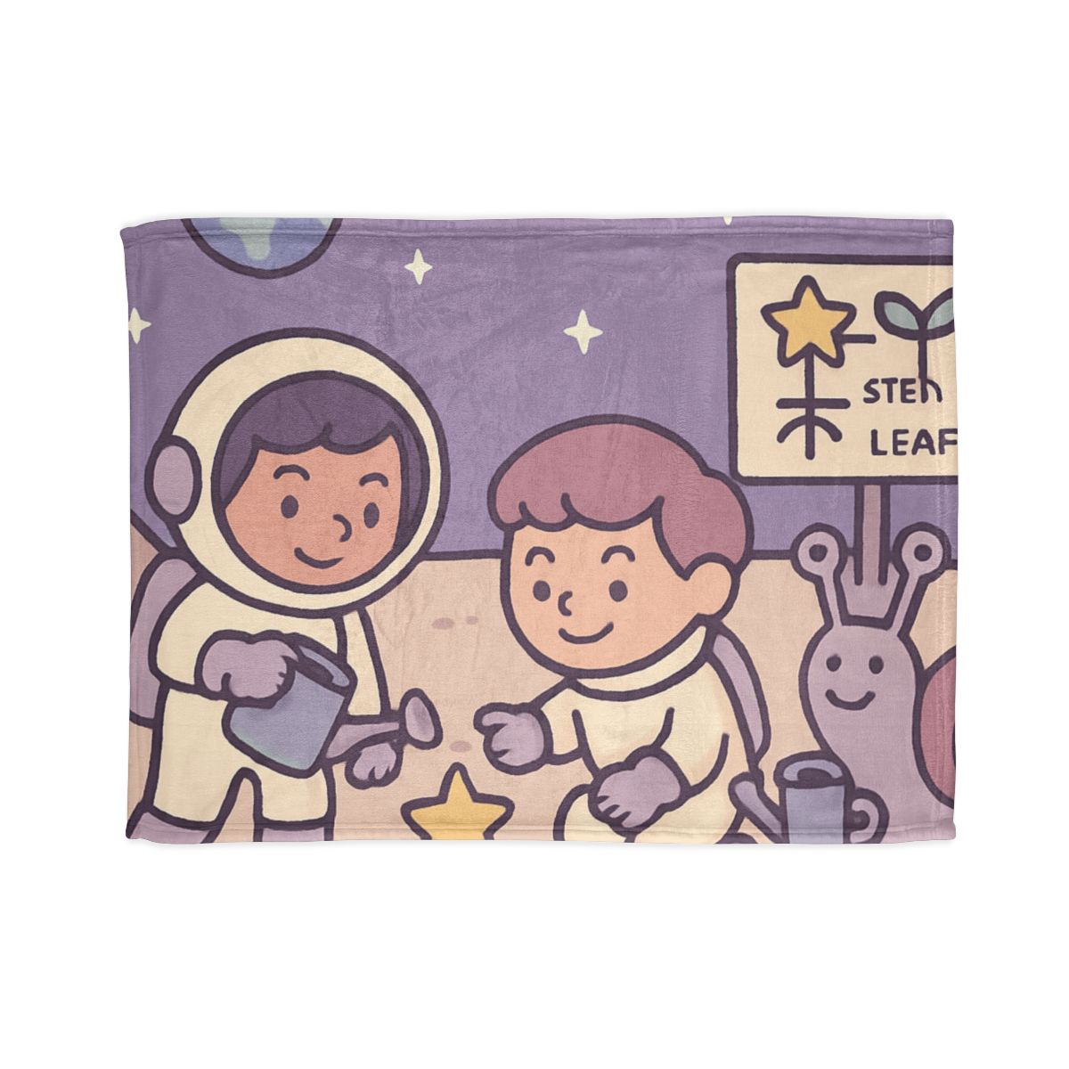 Moon Gardeners Planting Stardust Seeds custom blankets