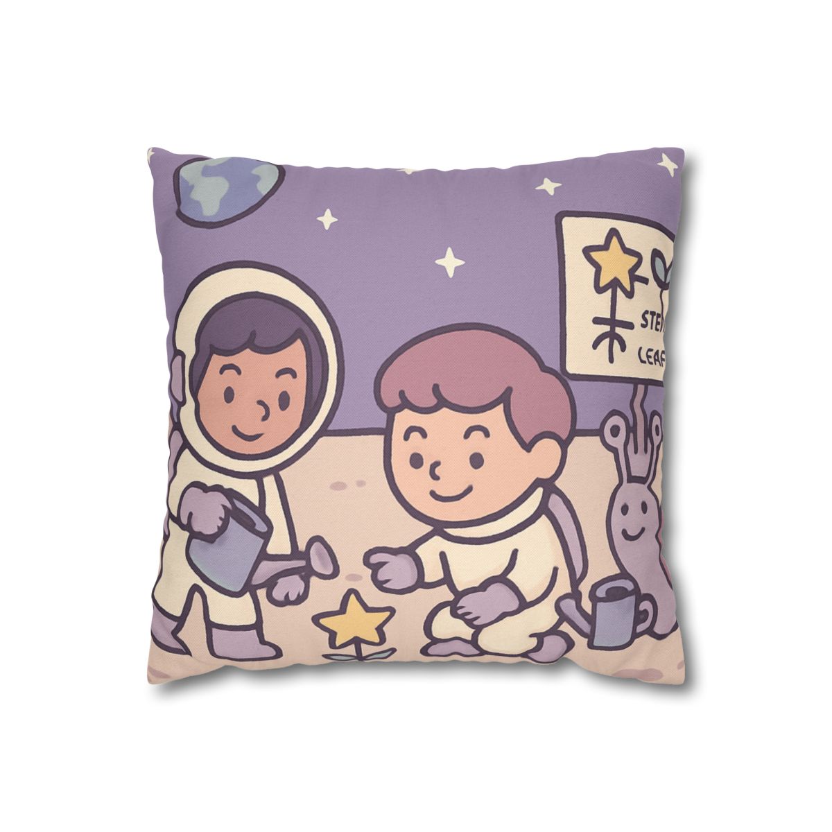 Moon Gardeners Planting Stardust Seeds soft cotton pillow cases