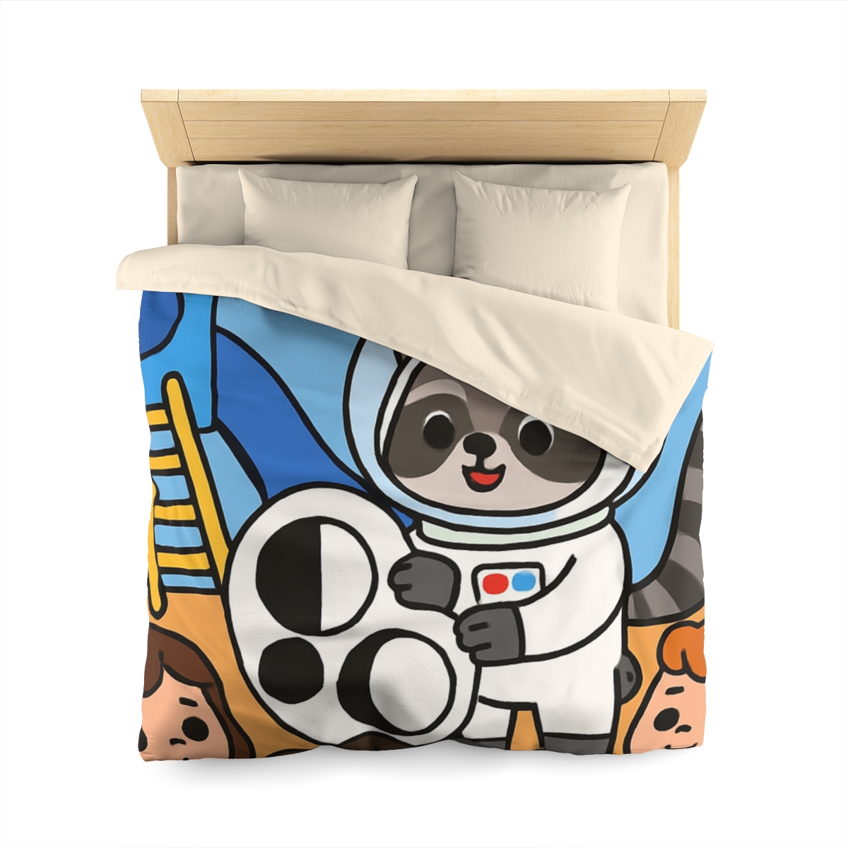 Moon Phase Playground Parade soft comforter duvets