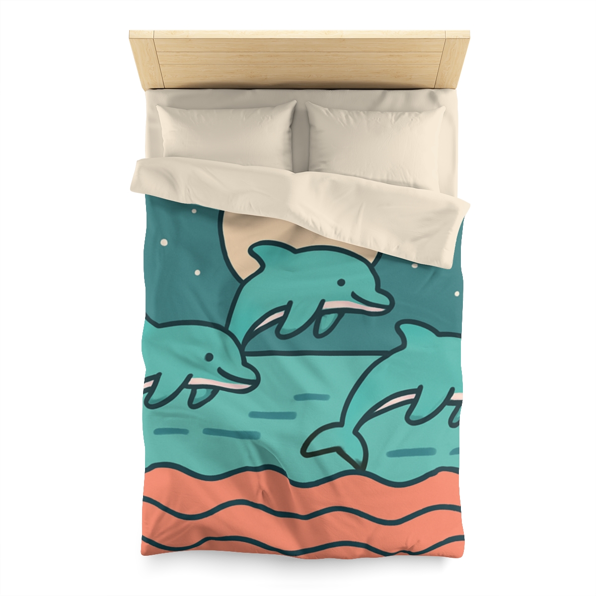 Moonlight Dolphin Parade warm winter duvets