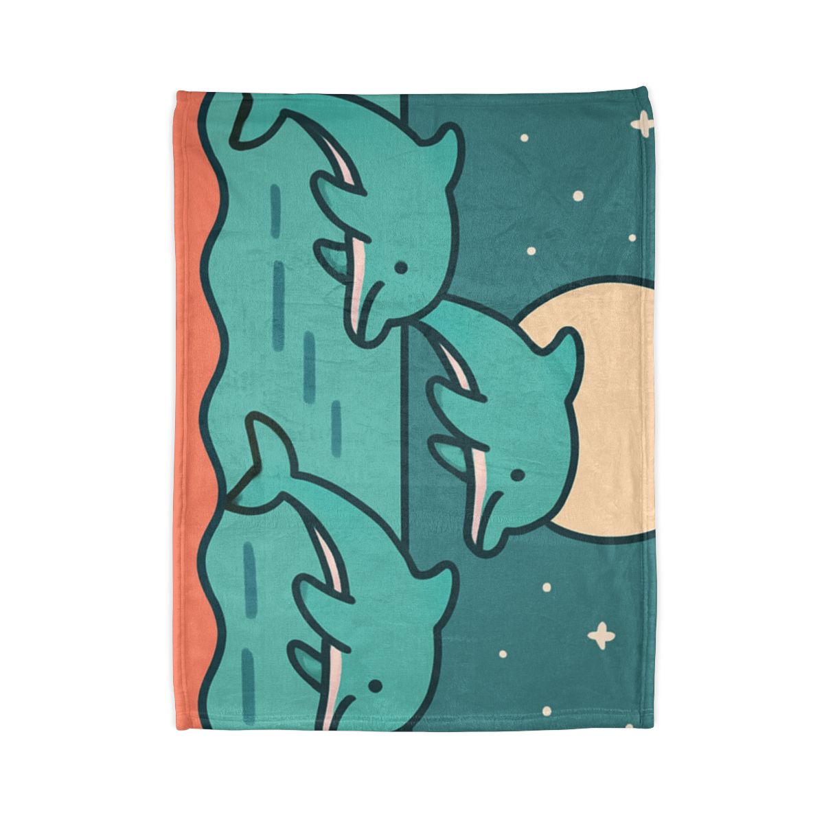 Moonlight Dolphin Parade warm winter blankets