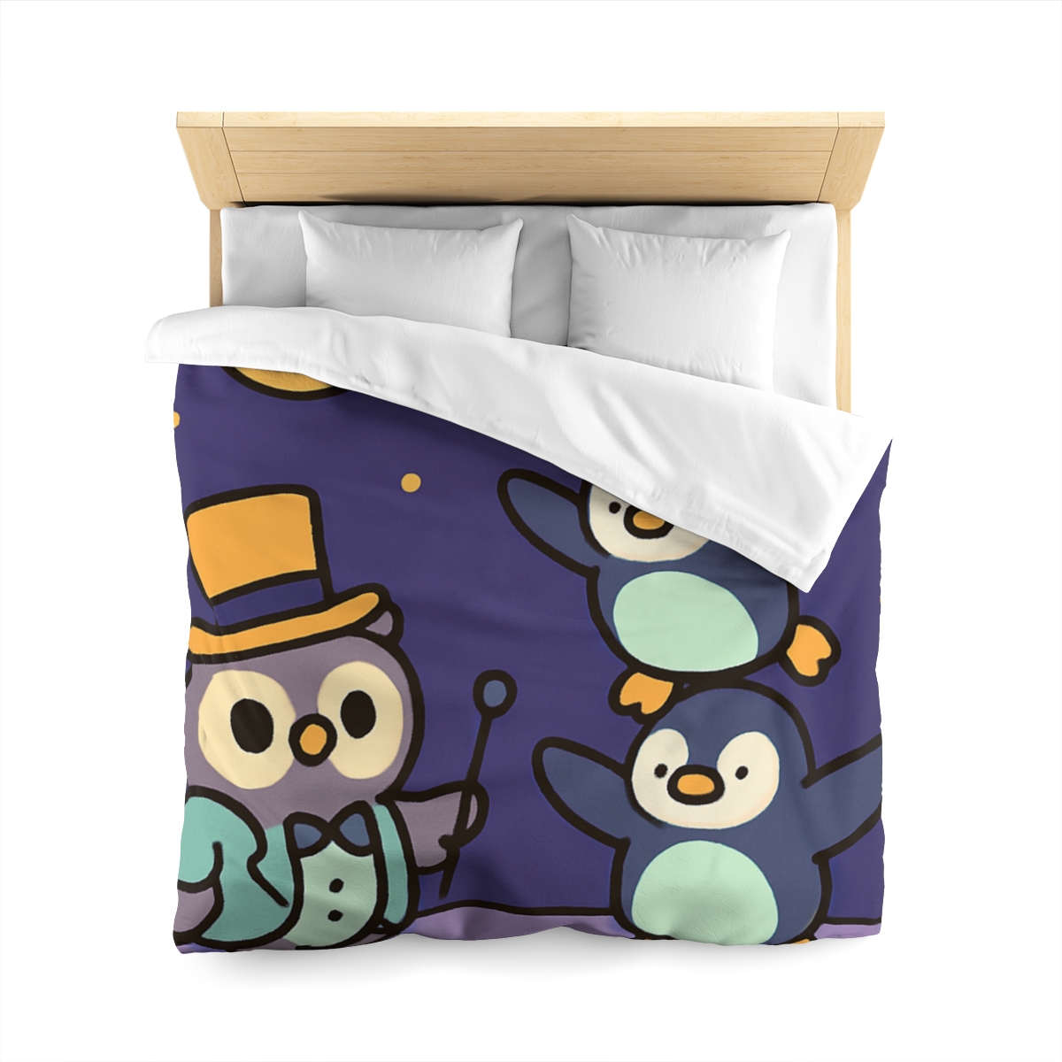 Moonlight Feather Circus stylish duvet covers