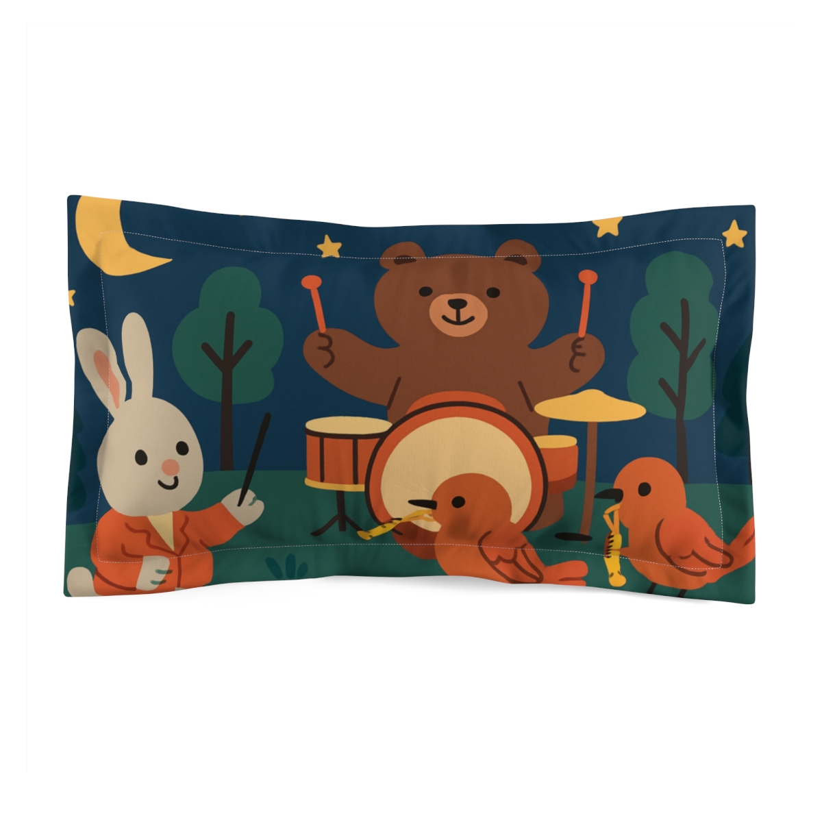 Moonlight Forest Orchestra custom pillows