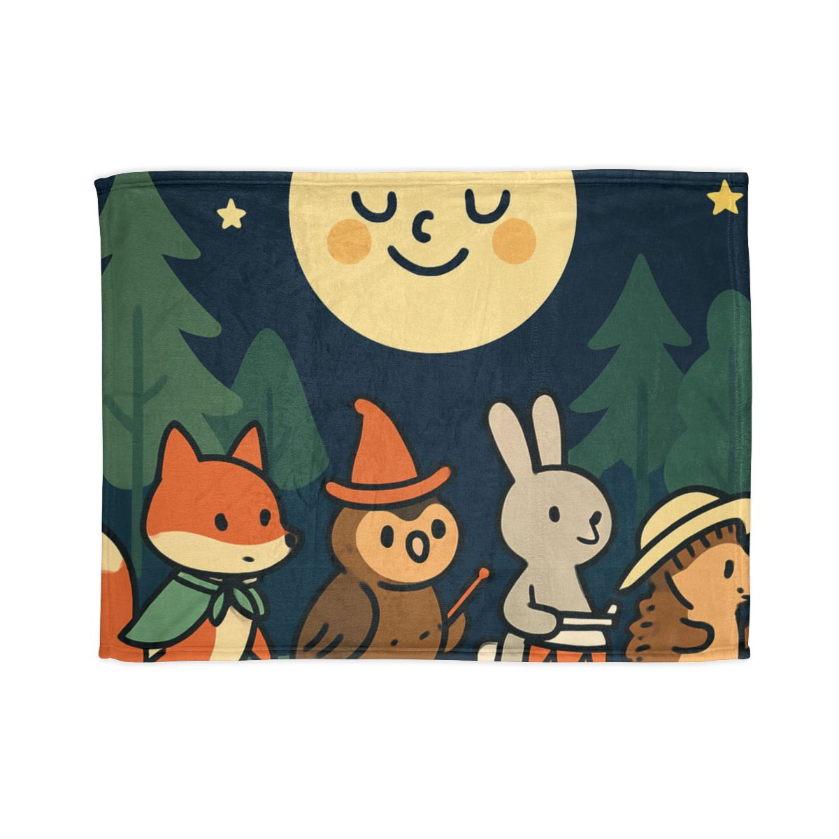 Moonlight Forest Parade warm winter blankets