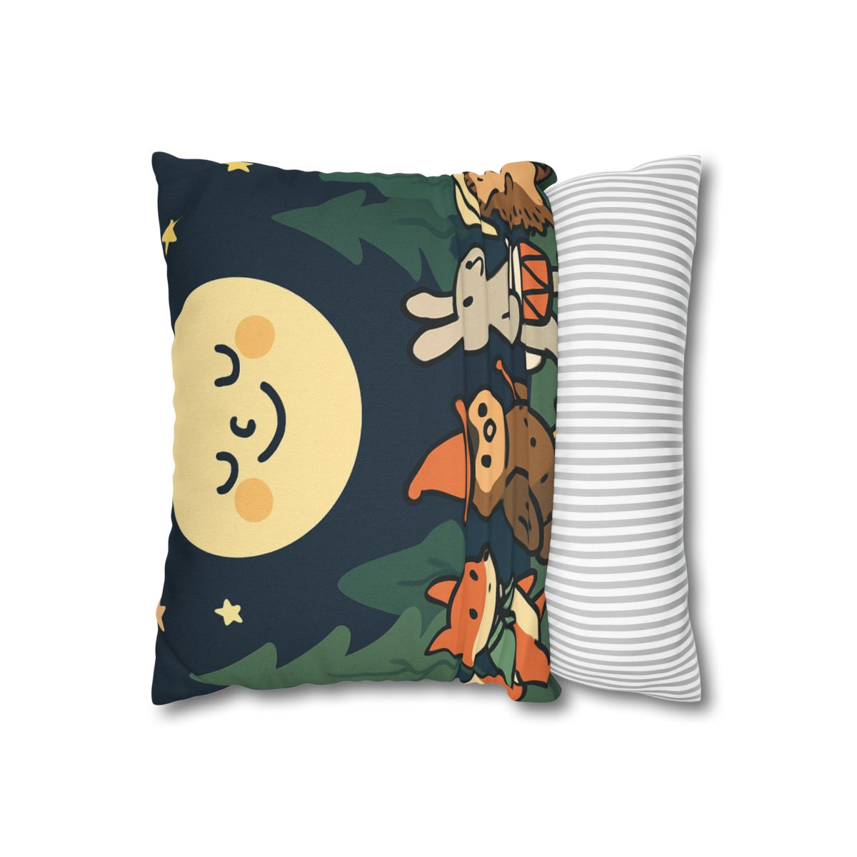 Moonlight Forest Parade trendy patterned pillow cases