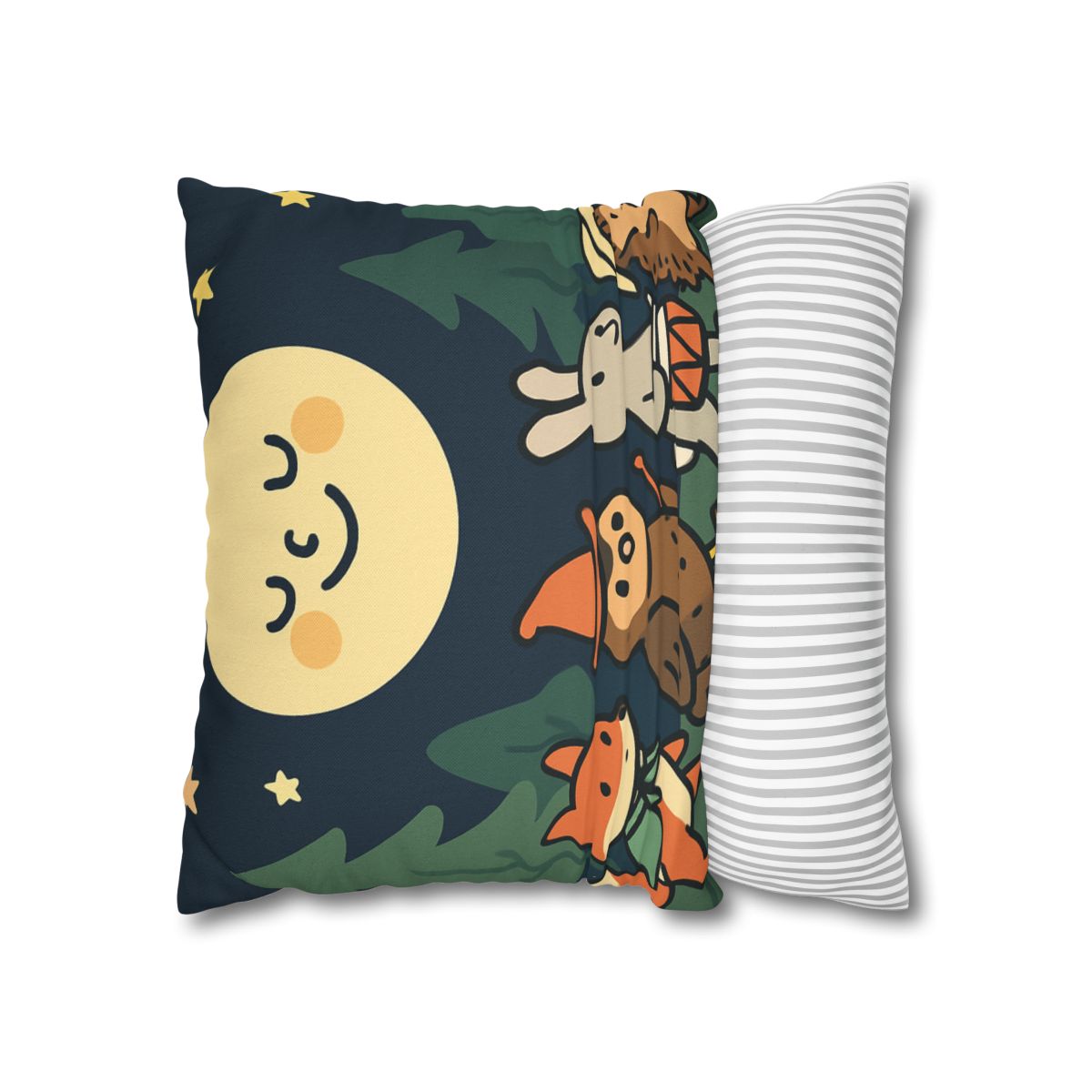 Moonlight Forest Parade trendy patterned pillow cases