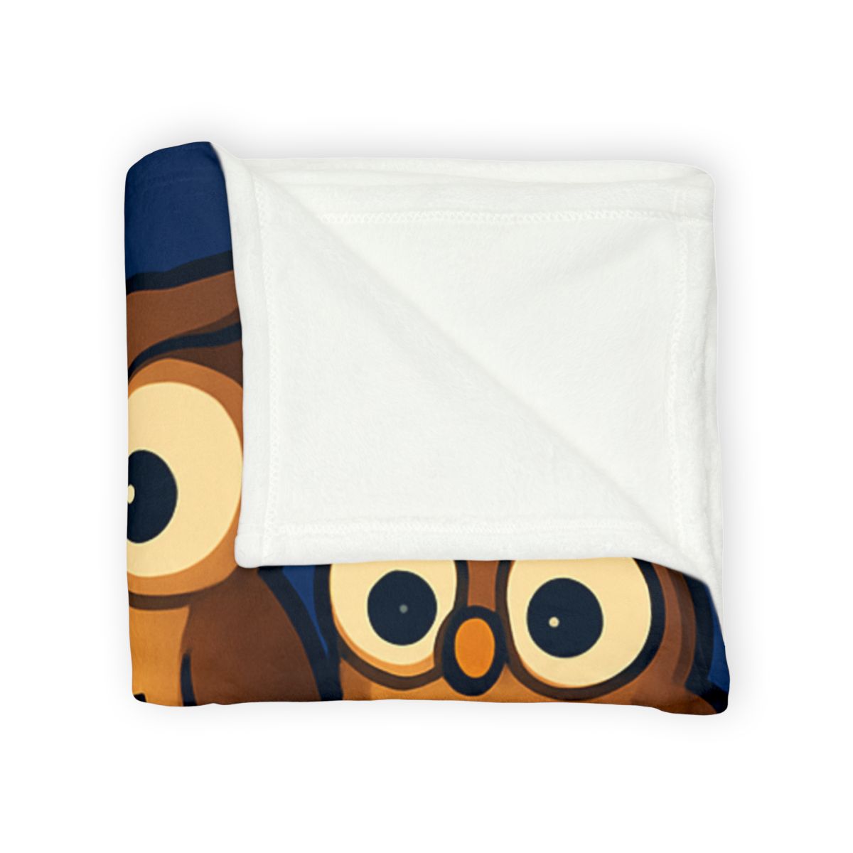 Moonlight Library Of Owls custom blankets
