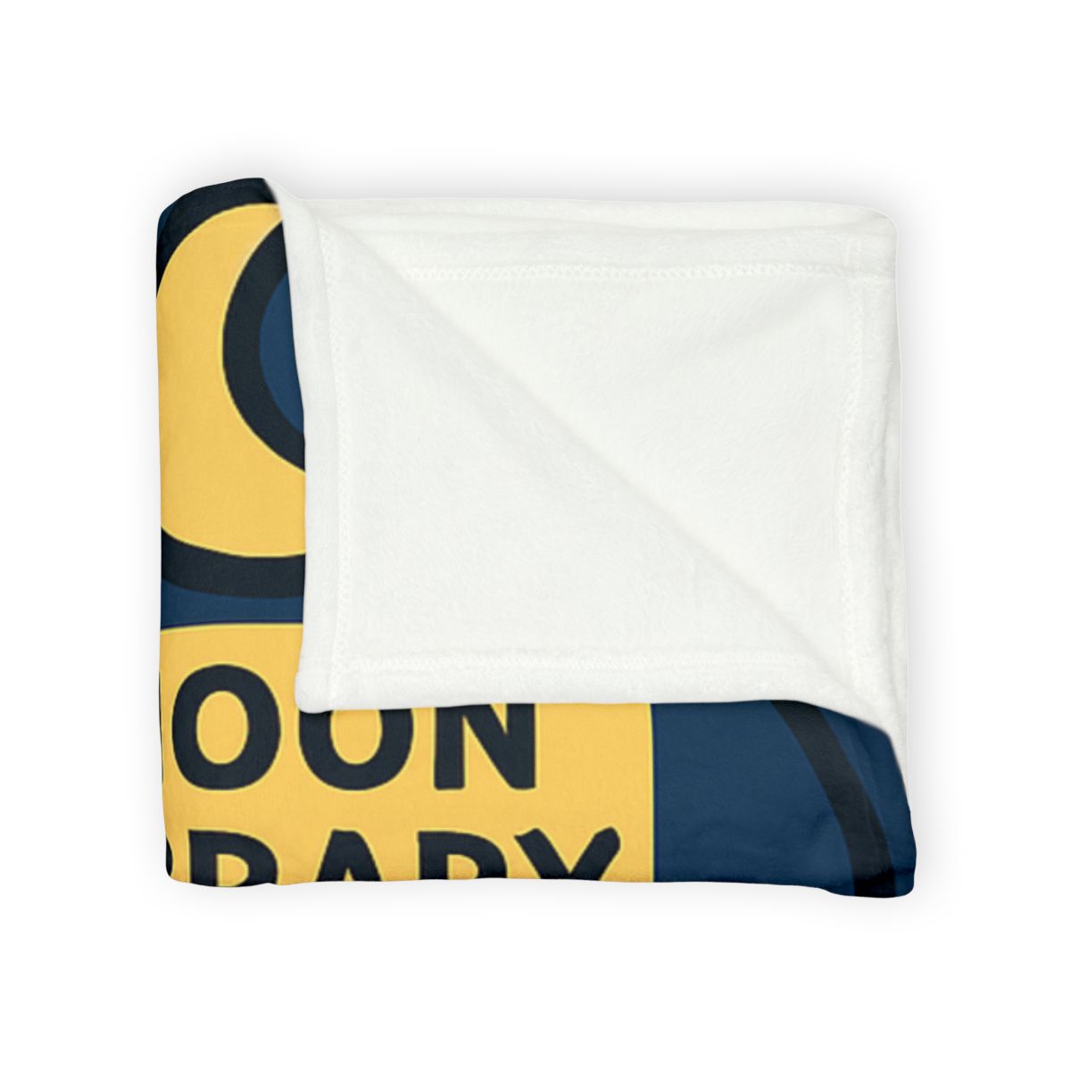 Moonlight Library Run By A Wise Penguin Astronomer personalized cozy blankets