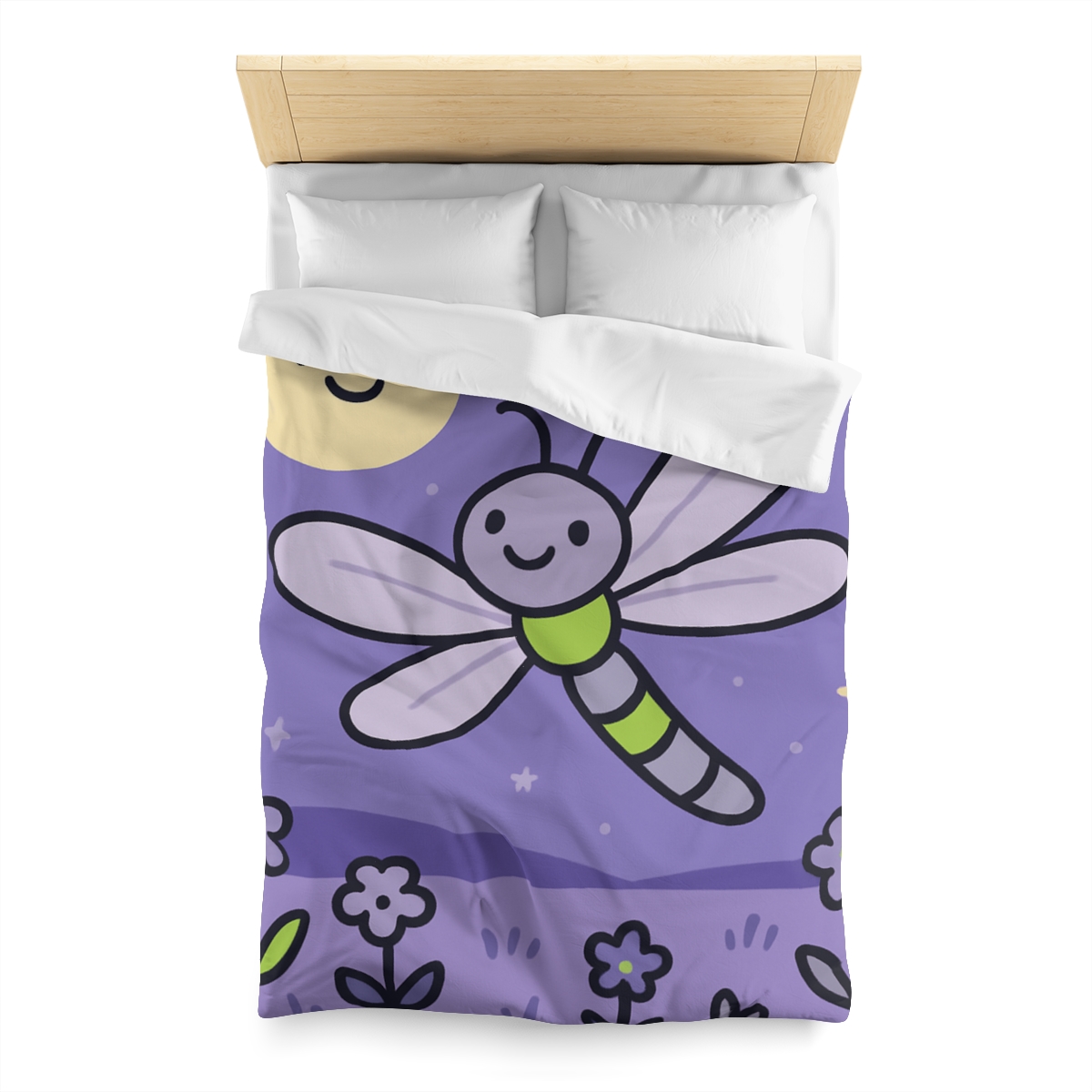 Moonlight Meadow Dragonfly custom duvets