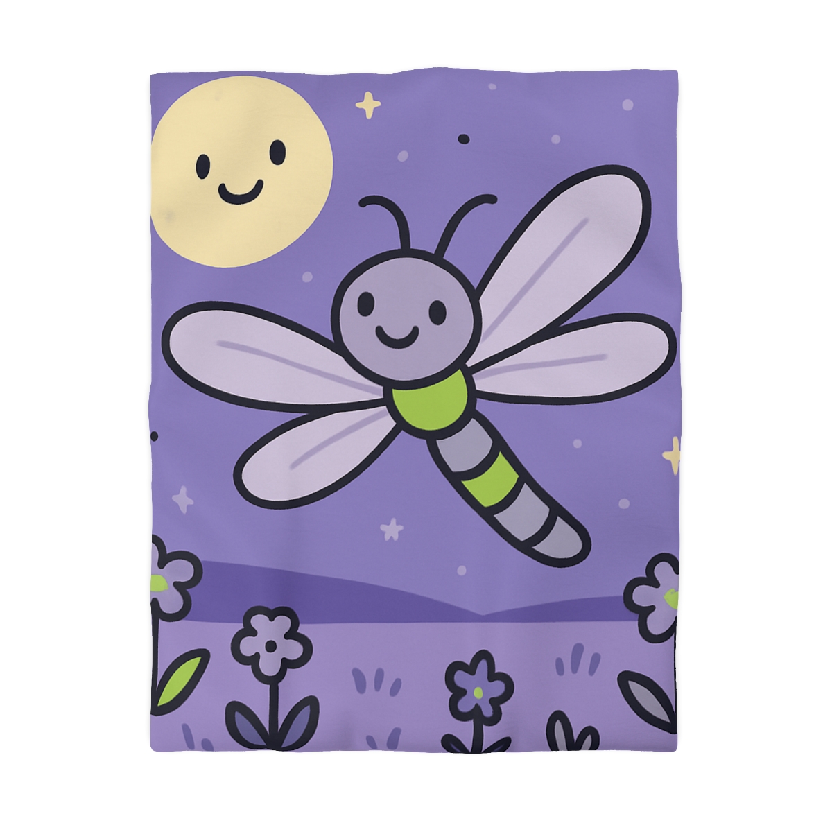 Moonlight Meadow Dragonfly custom duvets
