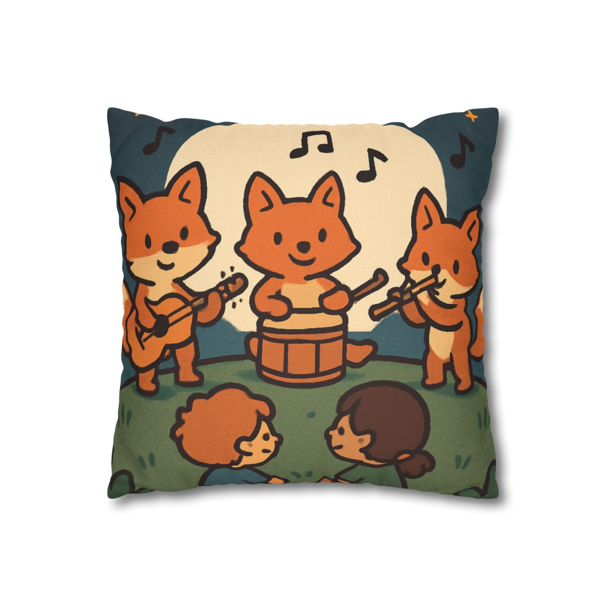 Moonlight Music Fox Band custom pillow cases