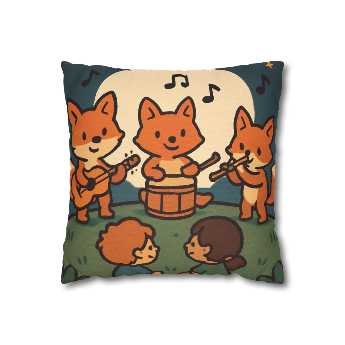 Moonlight Music Fox Band custom pillow cases
