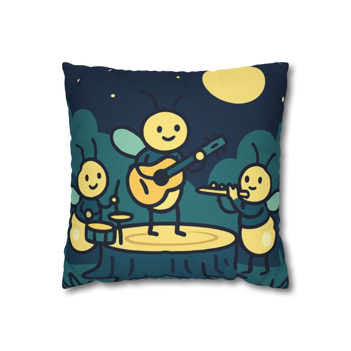 Moonlight Music Of The Firefly Band comfortable bedding pillow covers