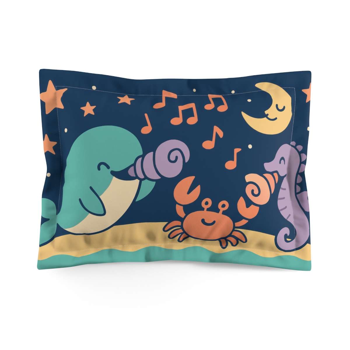 Moonlight Ocean Orchestra soft plush pillows