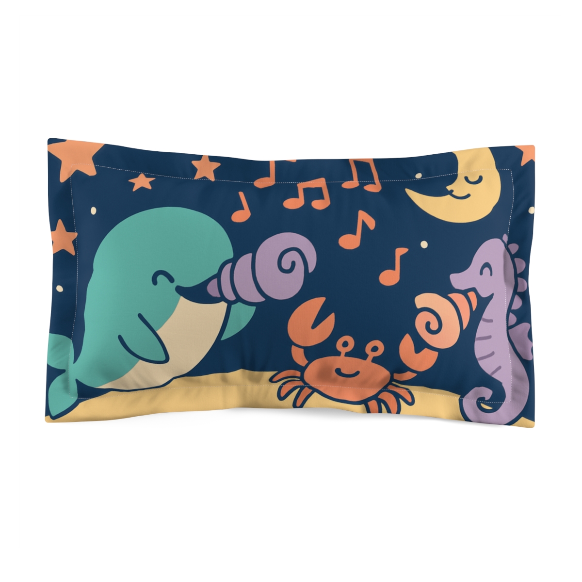 Moonlight Ocean Orchestra soft plush pillows