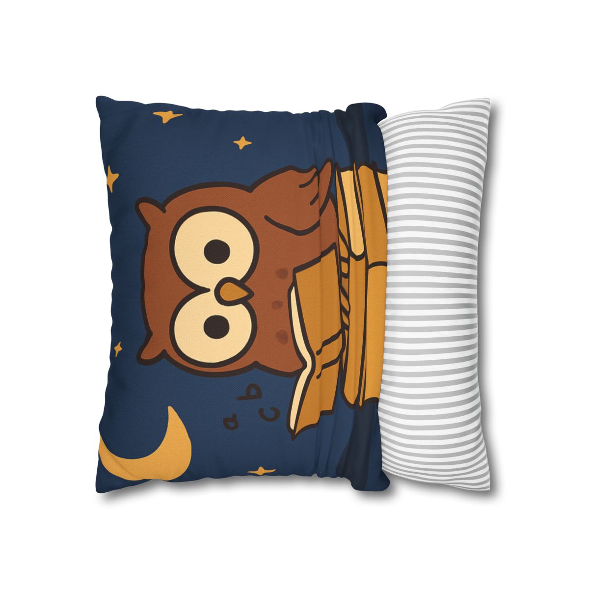 Moonlight Owl Library soft cotton pillow cases