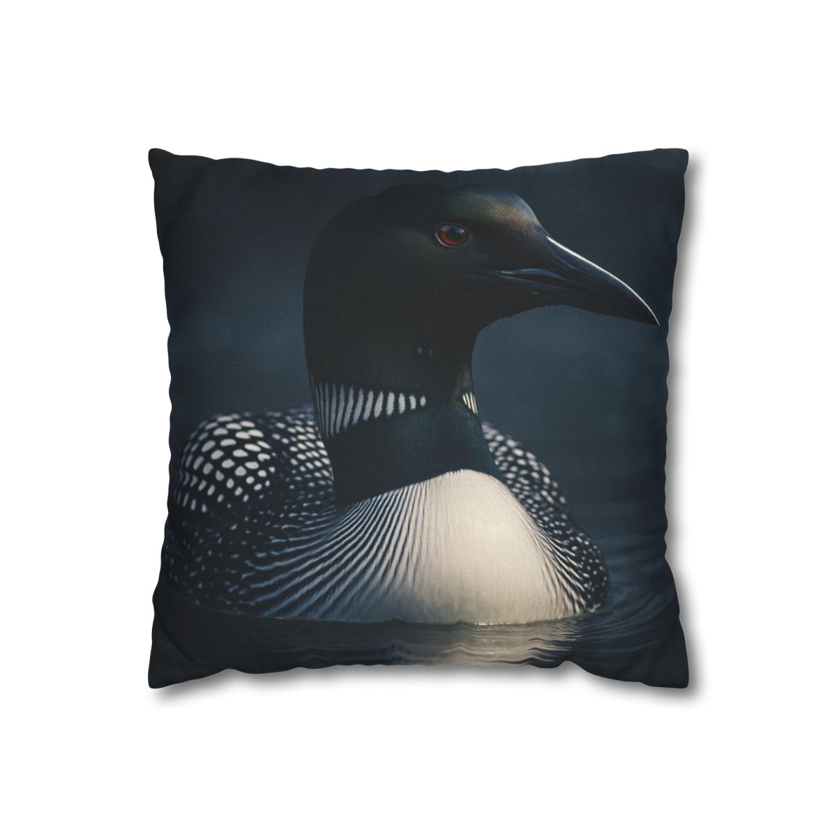 Moonlit Chorus Common Loon unique gift pillow cases
