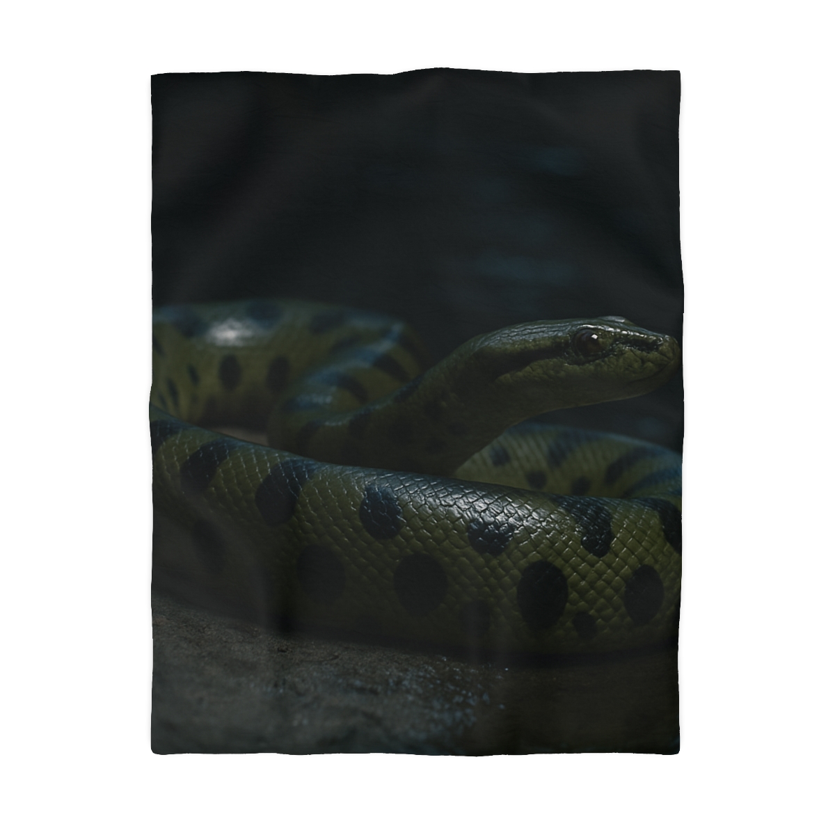 Moonlit Coil Green Anaconda trendy bedroom duvets