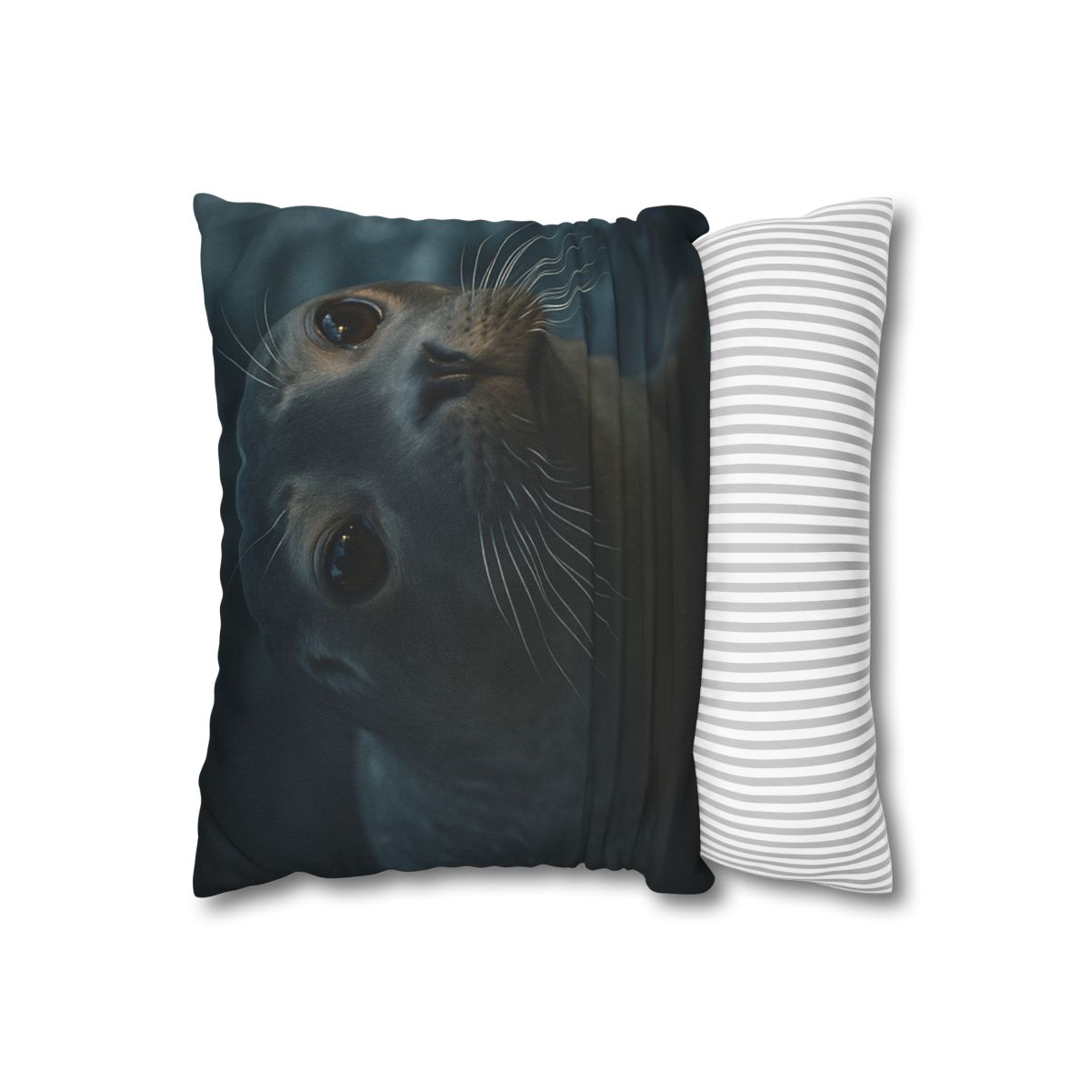 Moonlit Gaze Harbor Seal unique gift pillow cases