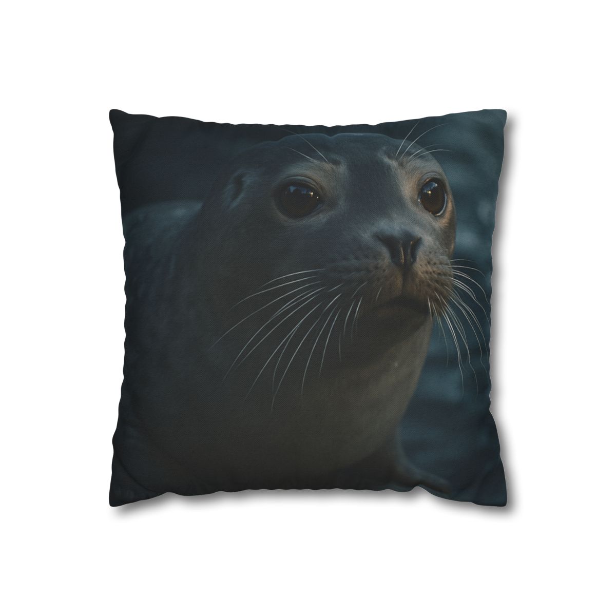 Moonlit Gaze Harbor Seal unique gift pillow cases