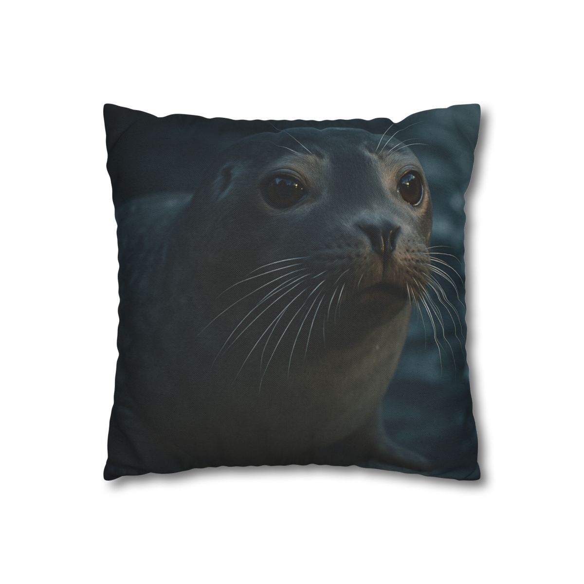 Moonlit Gaze Harbor Seal unique gift pillow cases