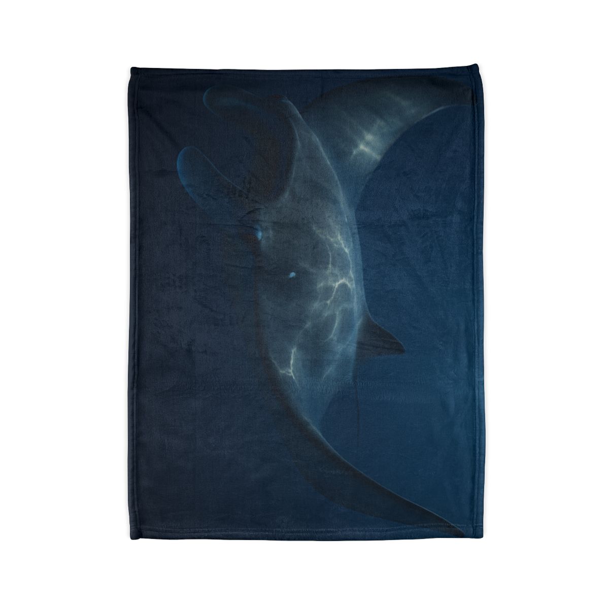 Moonlit Glide Manta Ray warm winter blankets