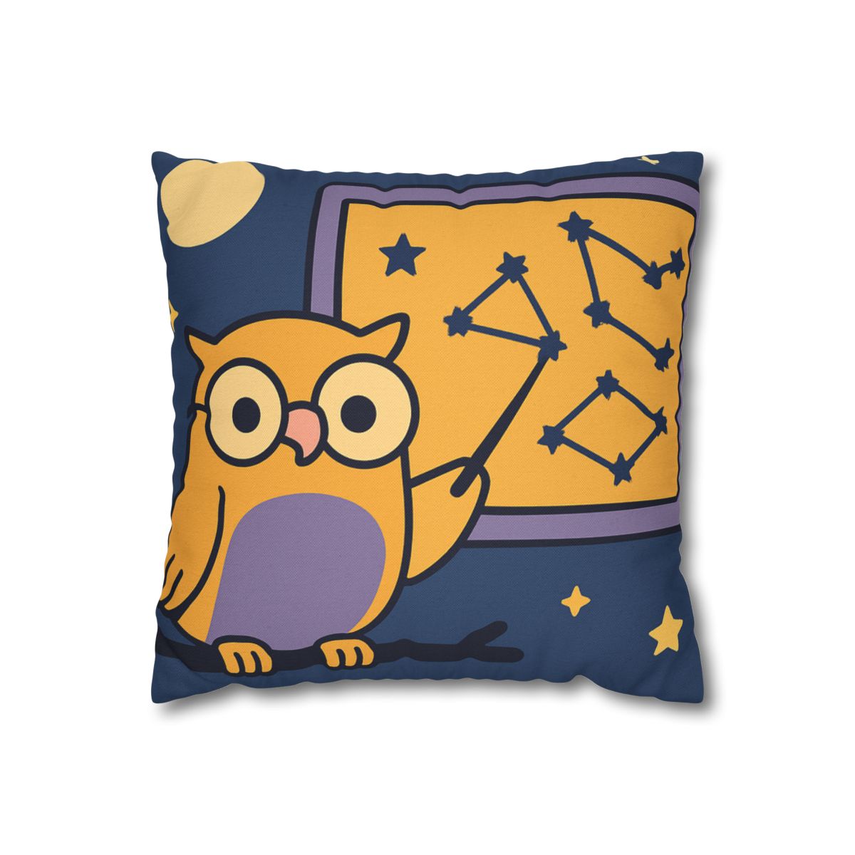Moonlit Owl Classroom personalized pillow covers