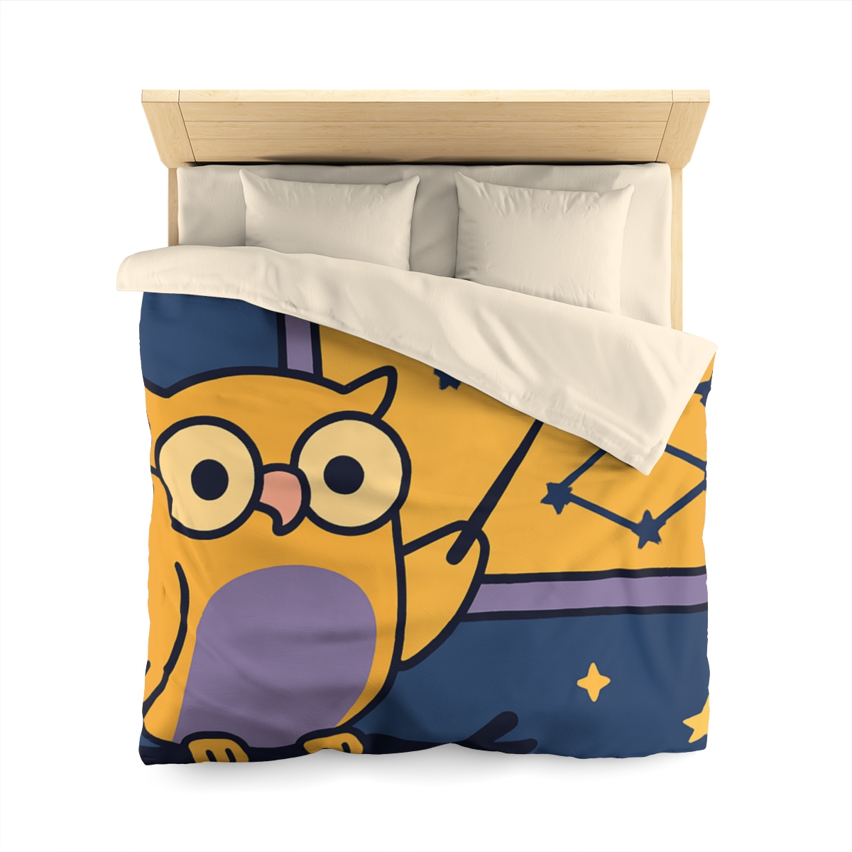 Moonlit Owl Classroom designer printed duvets