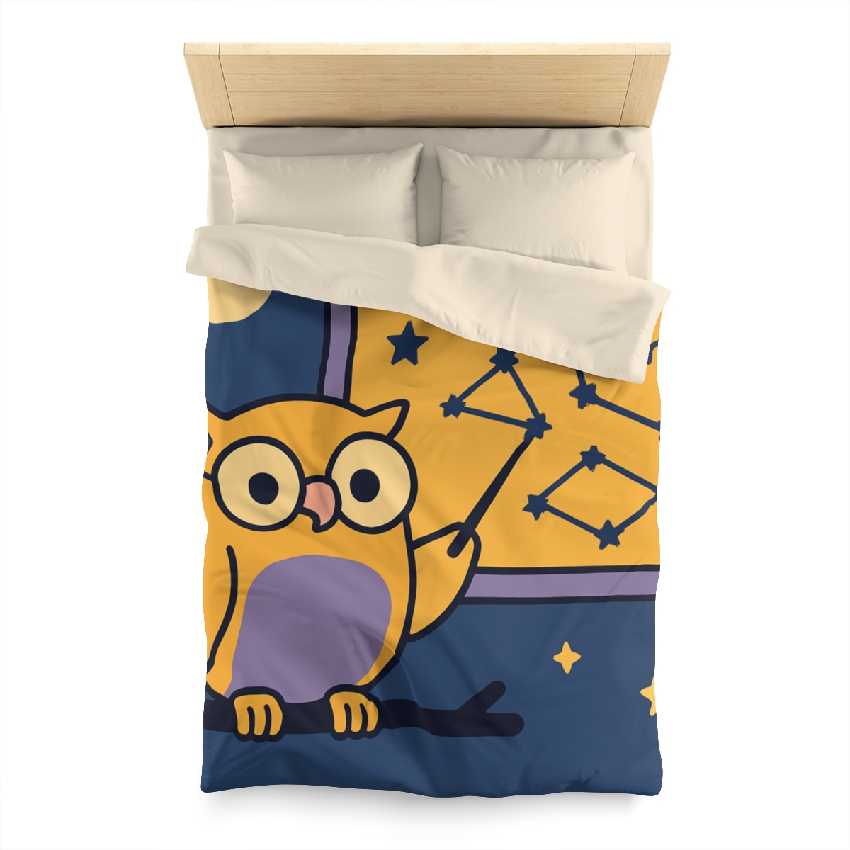 Moonlit Owl Classroom designer printed duvets