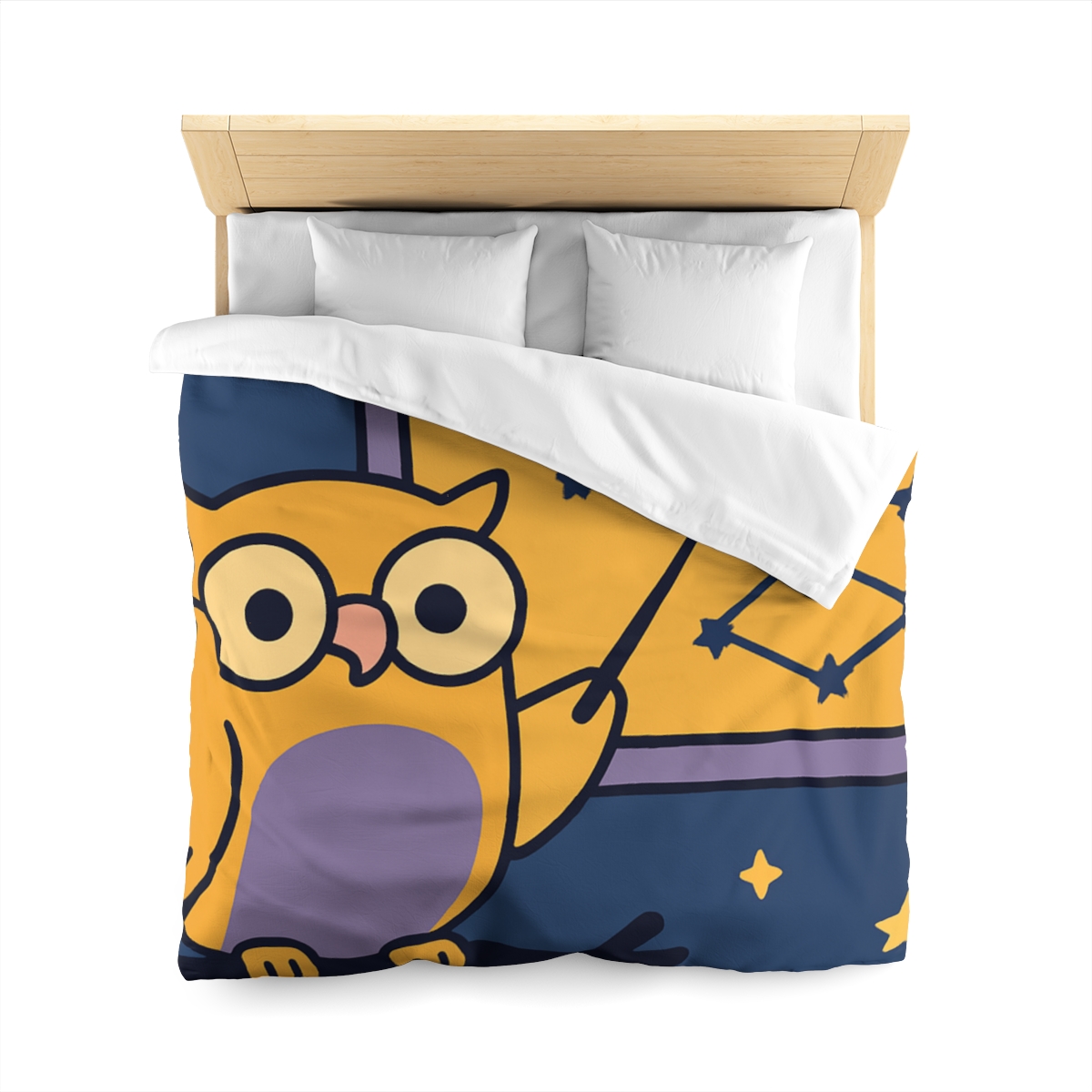 Moonlit Owl Classroom designer printed duvets