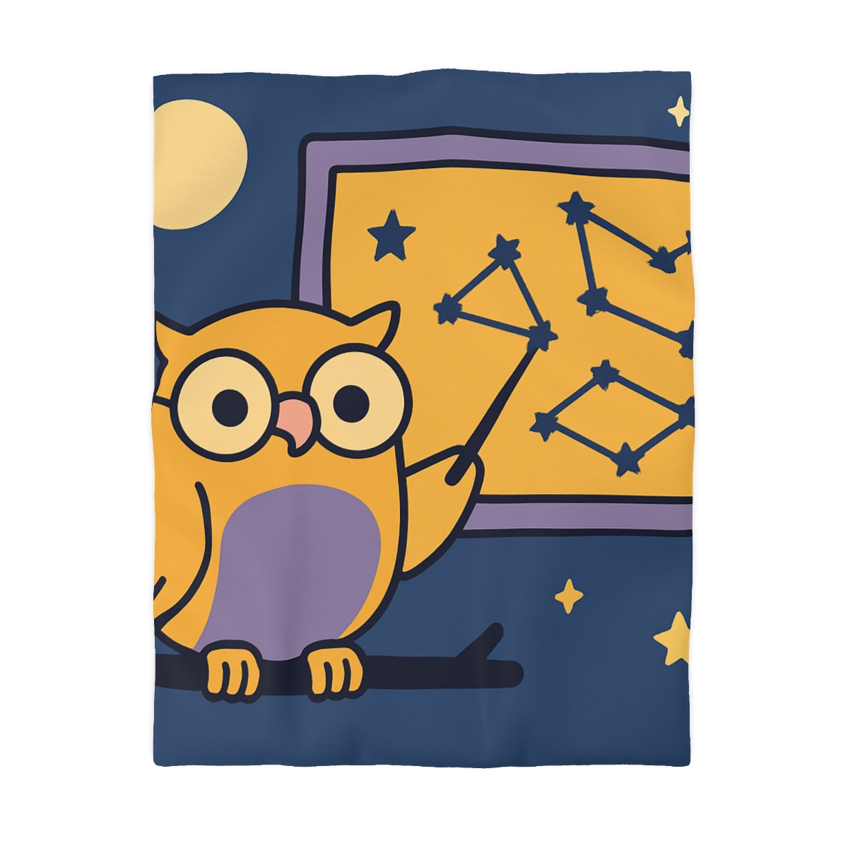 Moonlit Owl Classroom designer printed duvets