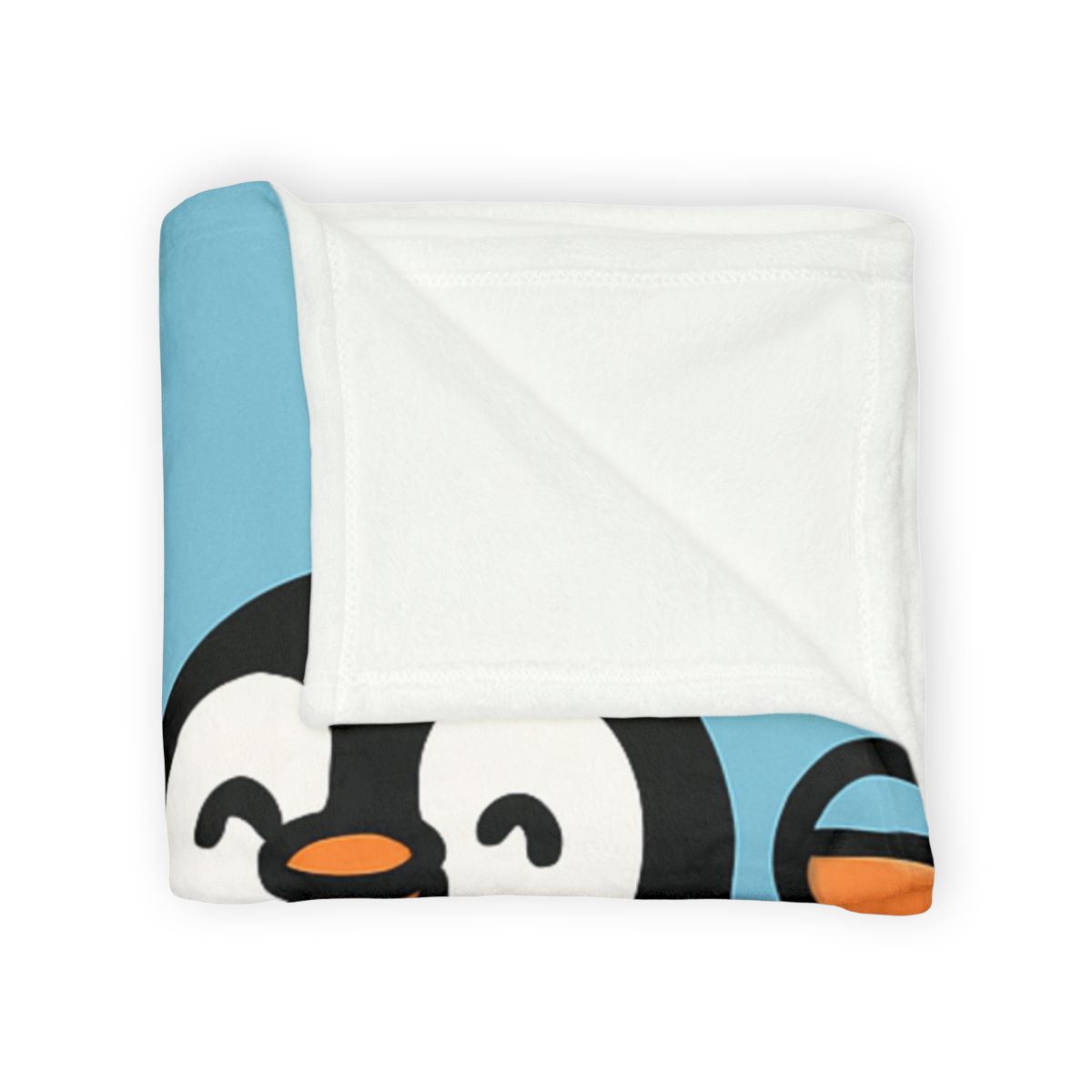 Moonlit Penguin Band designer printed blankets