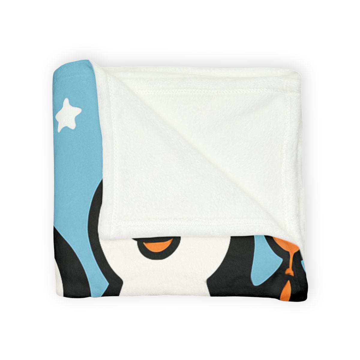 Moonlit Penguin Band designer printed blankets